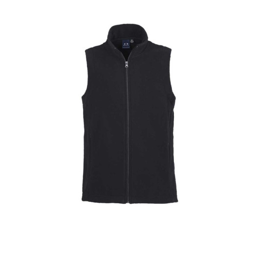 Ladies-Micro-Fleece-Vests Black Image